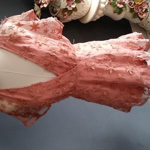 Native daughters lace mini dress size m